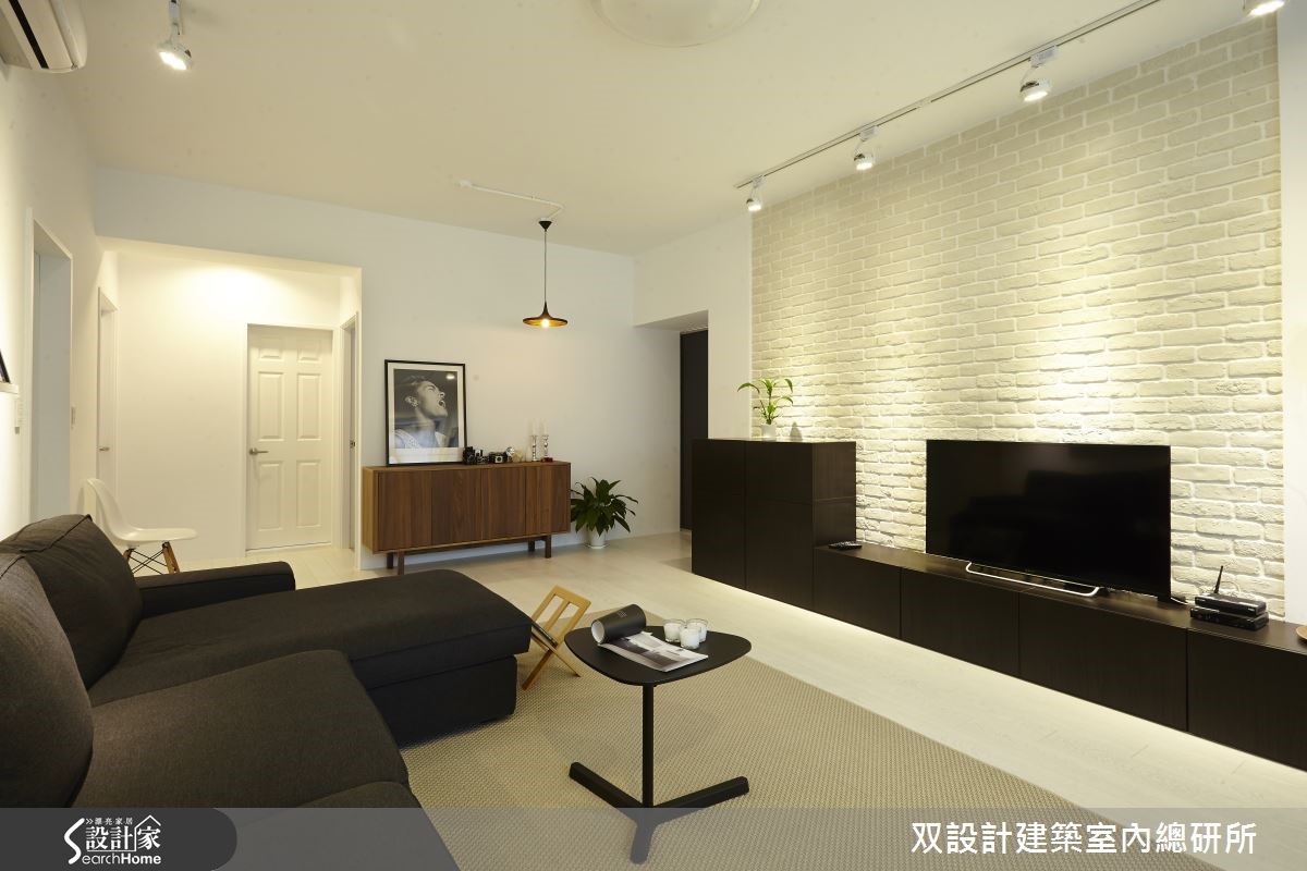 揉合红砖与原木质感，Loft风注入清新感